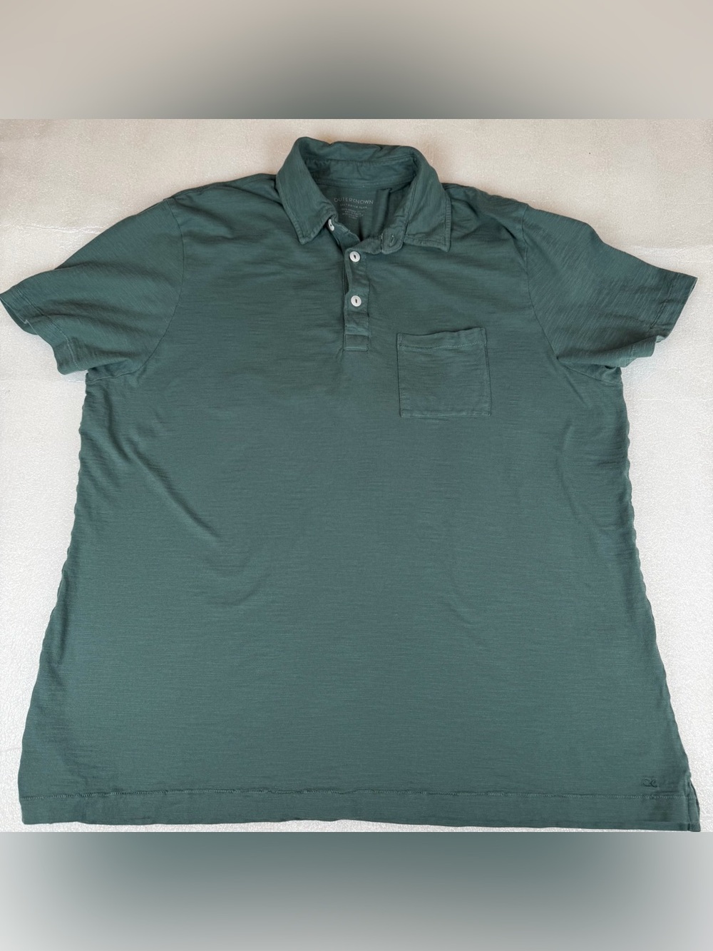 Outerknown Men’s XL Short Sleeve Polo Shirt Golf Shirt Camping Beach Office